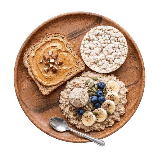 Nutranza premium nutrition food plate