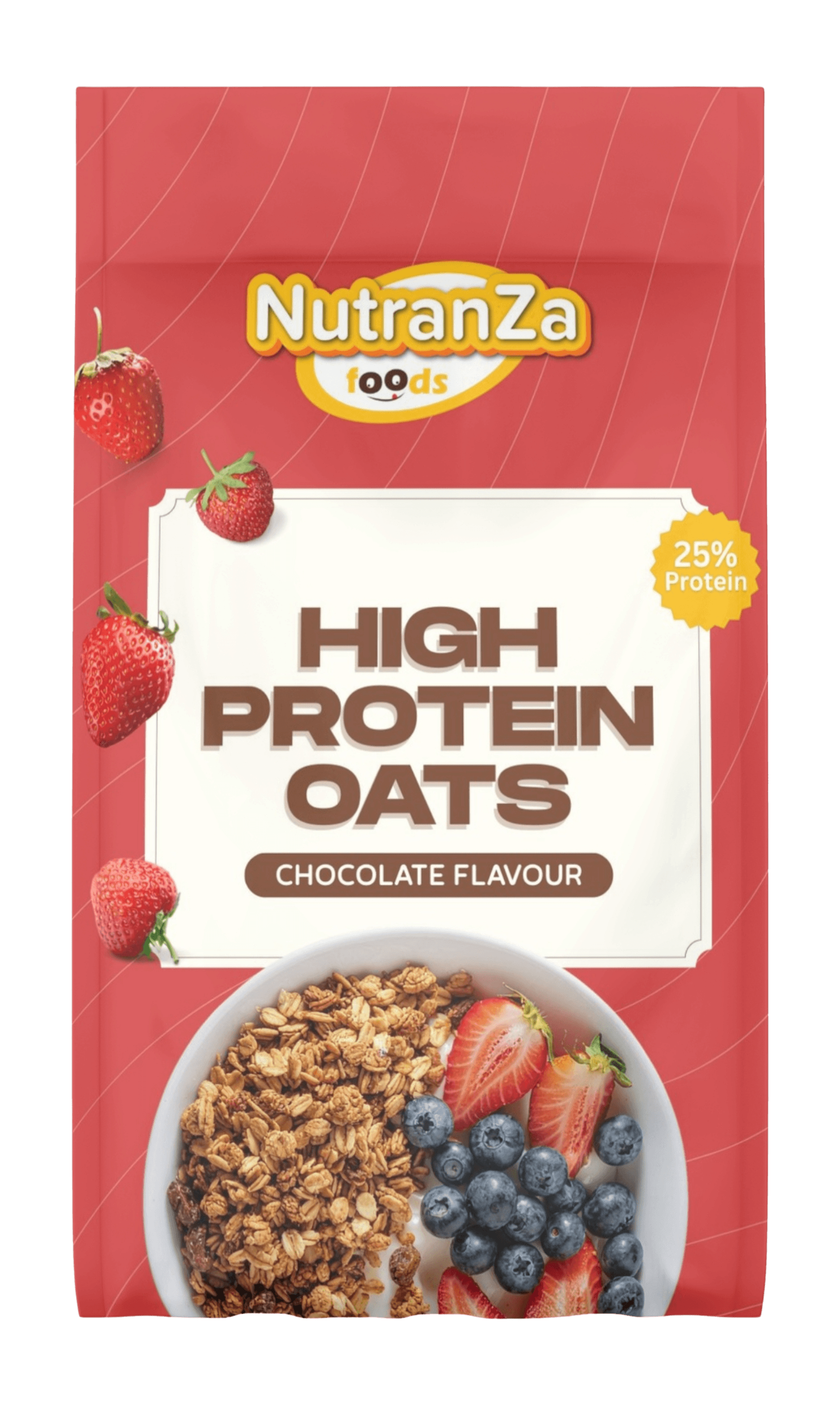 High Protein Strawberry Oats